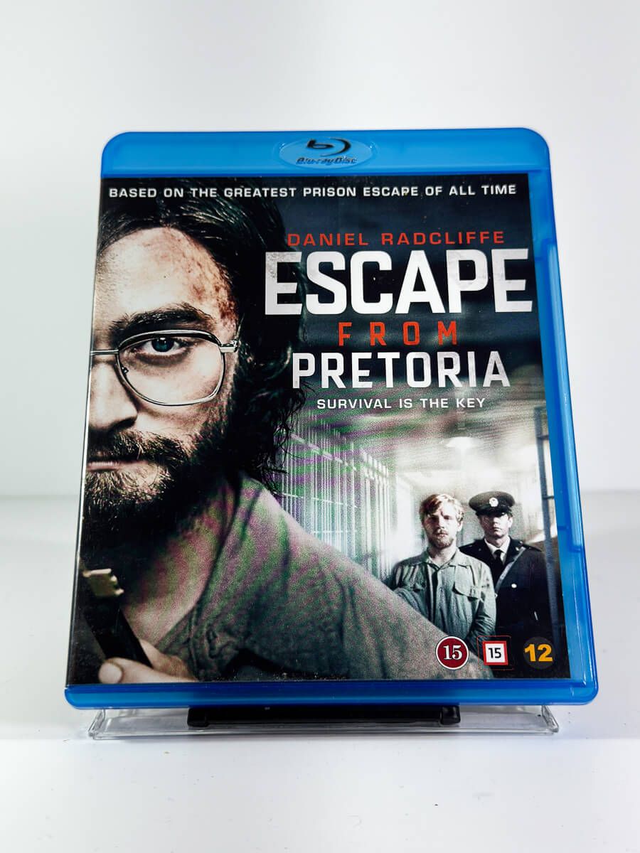 Forside av cover til Escape from Pretoria på Blu-ray