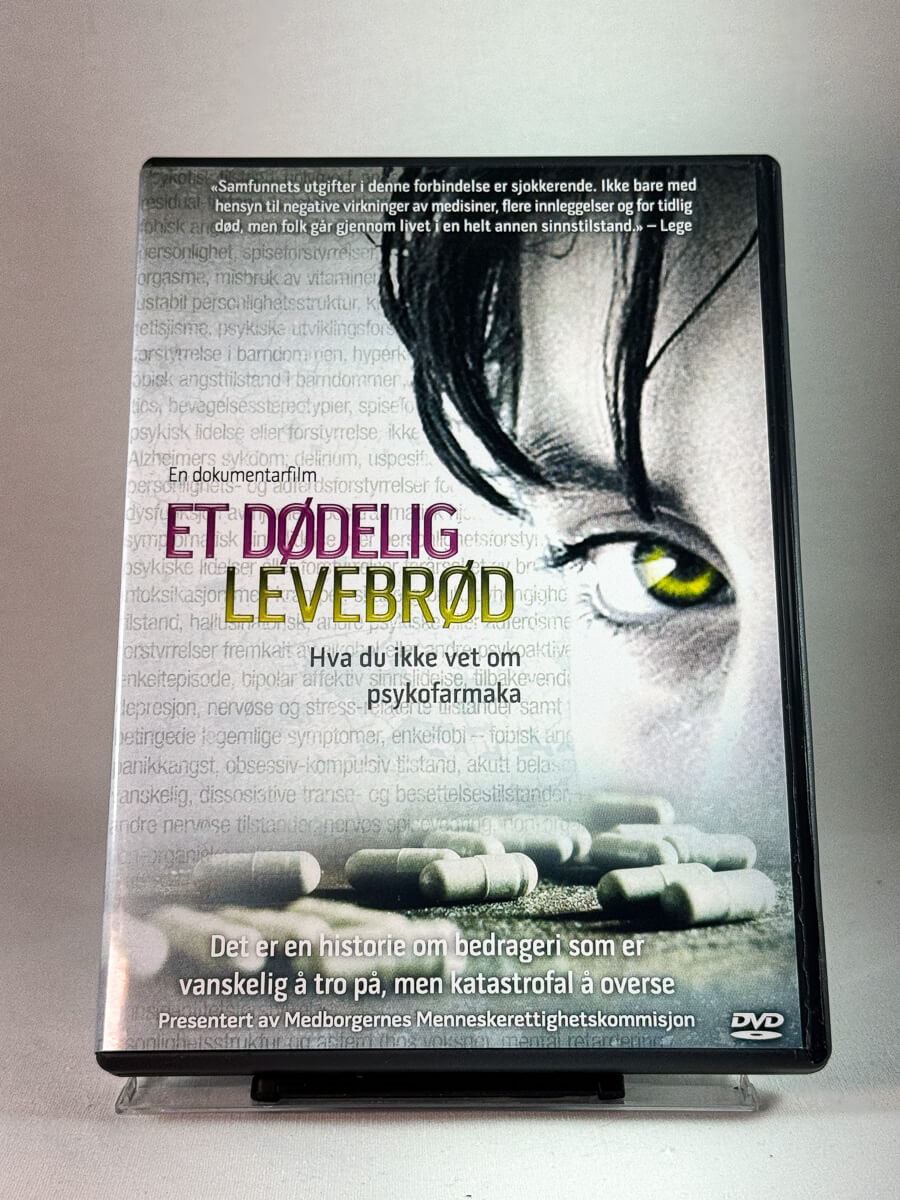 Forside av cover til Et dødelig levebrød, bruktfilm hos nettbutikken Brukbar Film