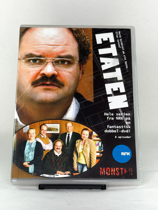 DVD-forside til filmen Etaten
Originalt cover brukt for produktbilde i nettbutikken Brukbar Film