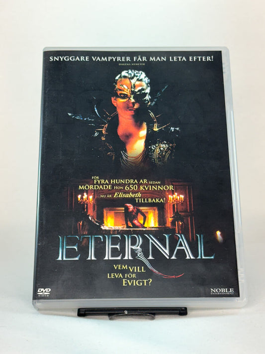 Forside av DVD-cover til Eternal, bruktfilm hos nettbutikken Brukbar Film