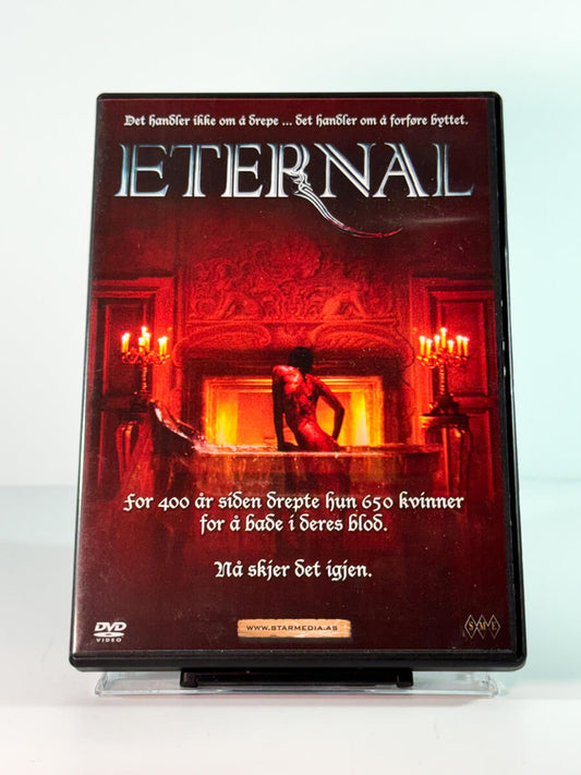 Forside av cover til eternal, bruktfilm hos nettbutikken Brukbar Film