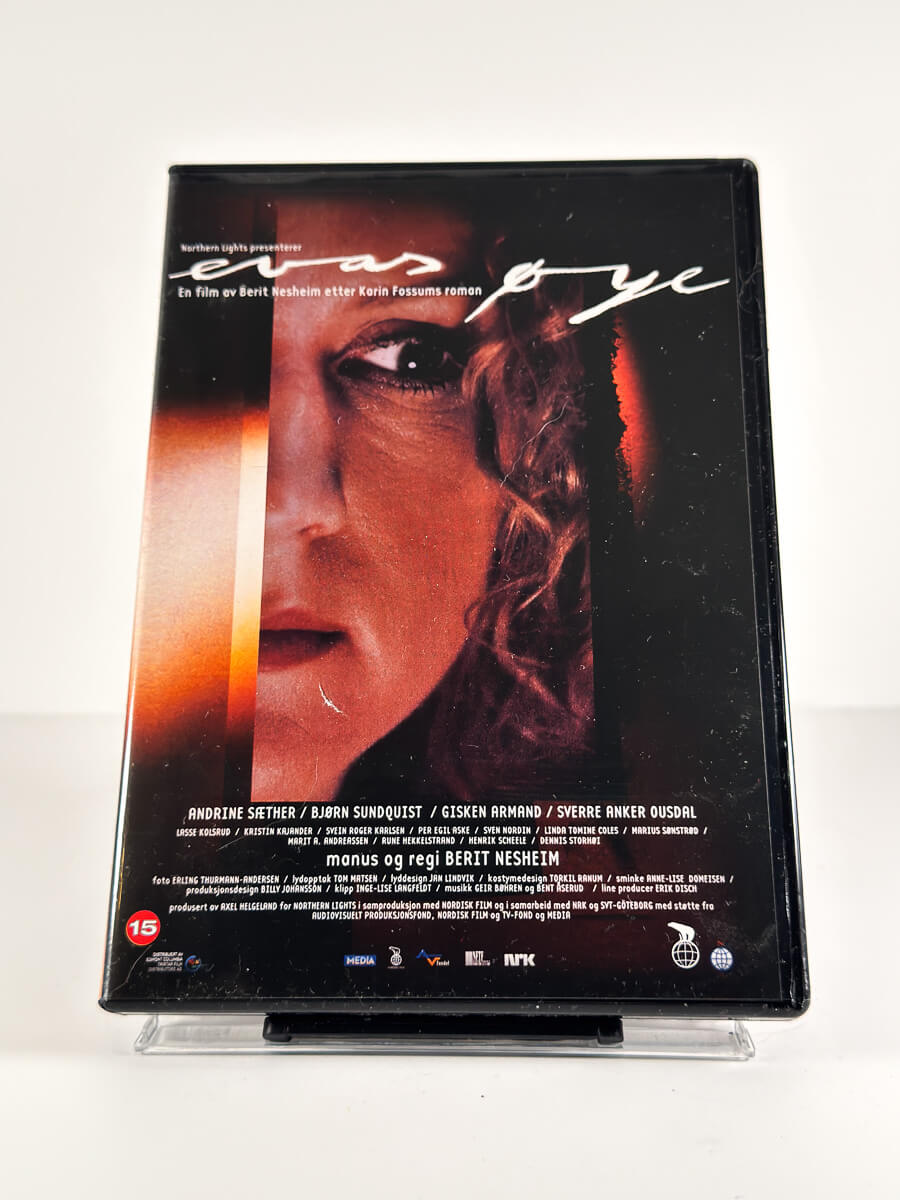 Forside av cover til Evas øye på DVD