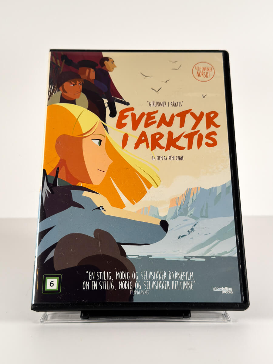 Forside av cover til Eventyr i Arktis på DVD