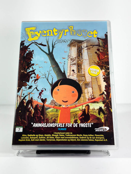 Forside av cover til Eventyrhuset på DVD