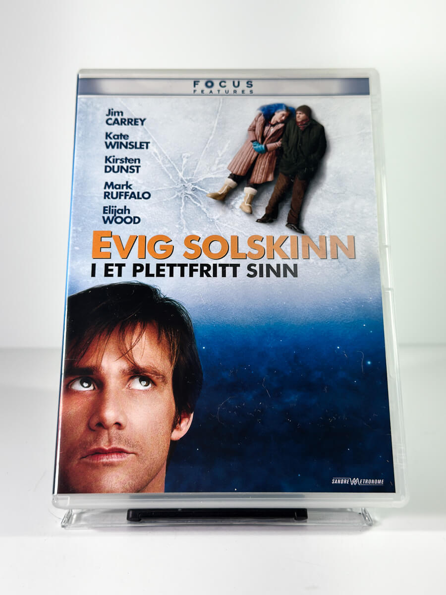 Forside av cover til Evig solskinn i et plettfritt sinn på DVD