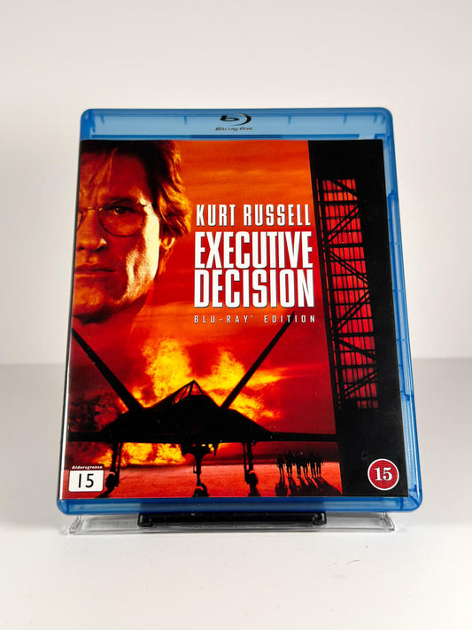 Forside av cover til Executive Decision på Blu-ray