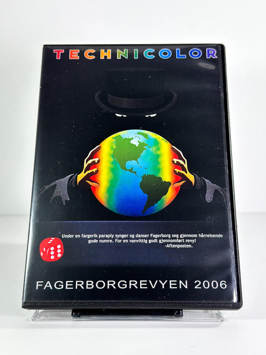 Forside av cover til Fagerborgrevyen 2006 på DVD