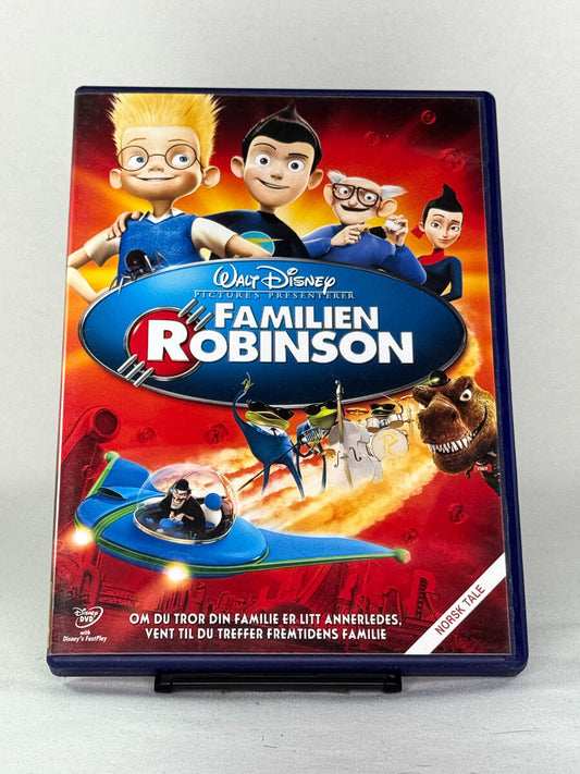 DVD-forside til filmen Familien Robinson
Originalt cover brukt for produktbilde i nettbutikken Brukbar Film