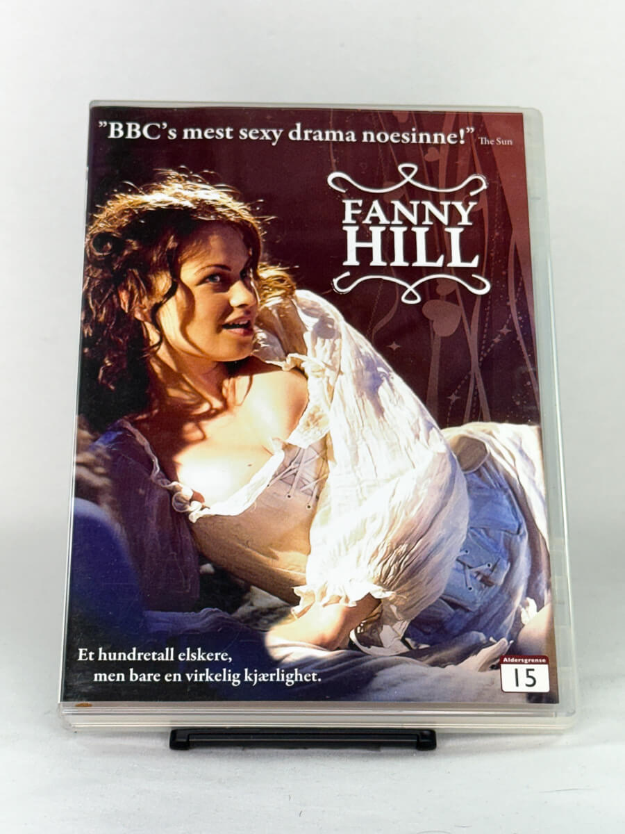 DVD-forside til filmen Fanny Hill
Originalt cover brukt for produktbilde i nettbutikken Brukbar Film