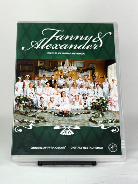 DVD-cover-forside til filmen Fanny & Alexander – Brukt DVD fra nettbutikken Brukbar Film