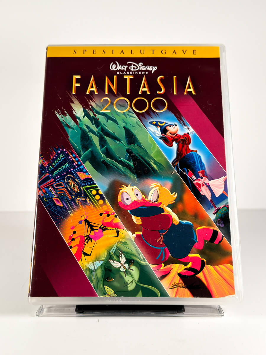 Forside av cover til Fantasia 2000 på DVD