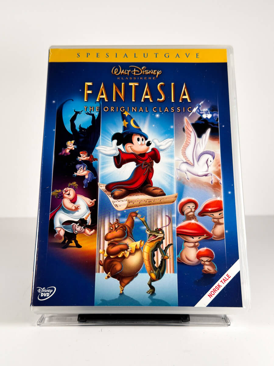 Forside av cover til Fantasia på DVD
