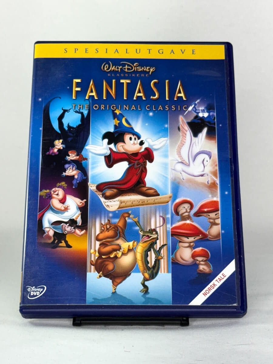 DVD-forside til filmen Fantasia
Originalt cover brukt for produktbilde i nettbutikken Brukbar Film
