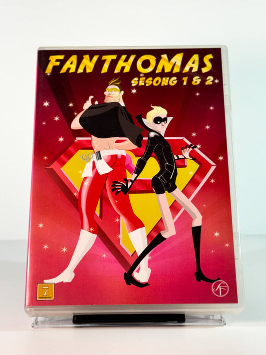 Forside av cover til Fanthomas – Sesong 1 & 2, brukt DVD hos Brukbar Film