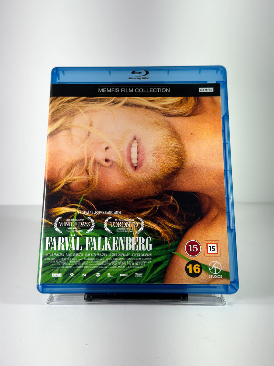 Forside av cover til Farväl Falkenberg på Blu-ray