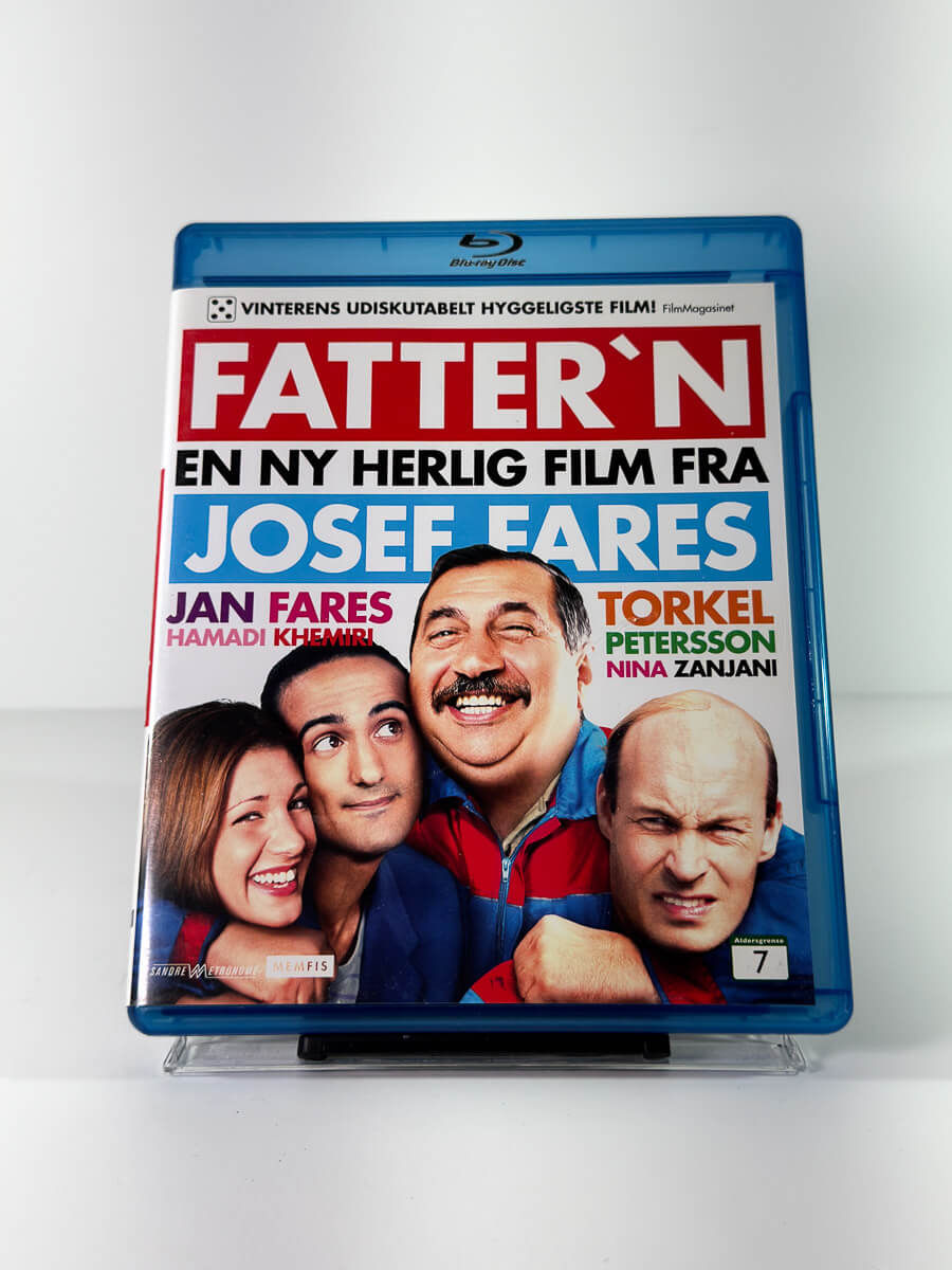 Forside av cover til Fatter'n på Blu-ray