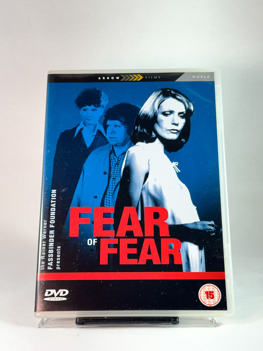 Forside av cover til Fear of Fear, brukt DVD hos Brukbar Film