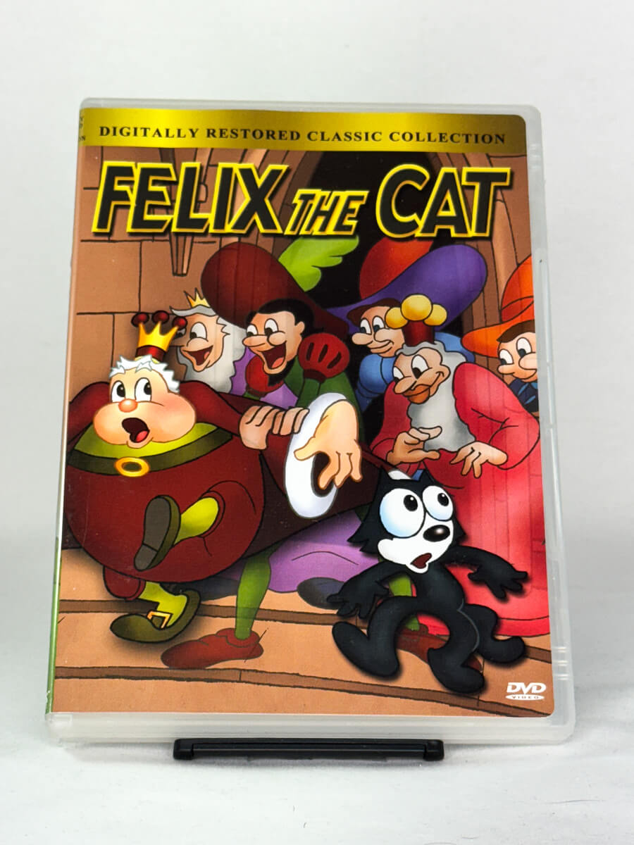 Brukt DVD-film Felix the Cat – forside av klassisk animasjonsfilm, kjøp originale brukte DVD-filmer hos Brukbar Film