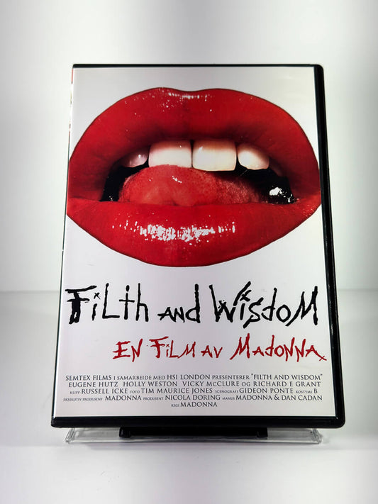 Forside av cover til Filth and Wisdom, brukt DVD hos Brukbar Film