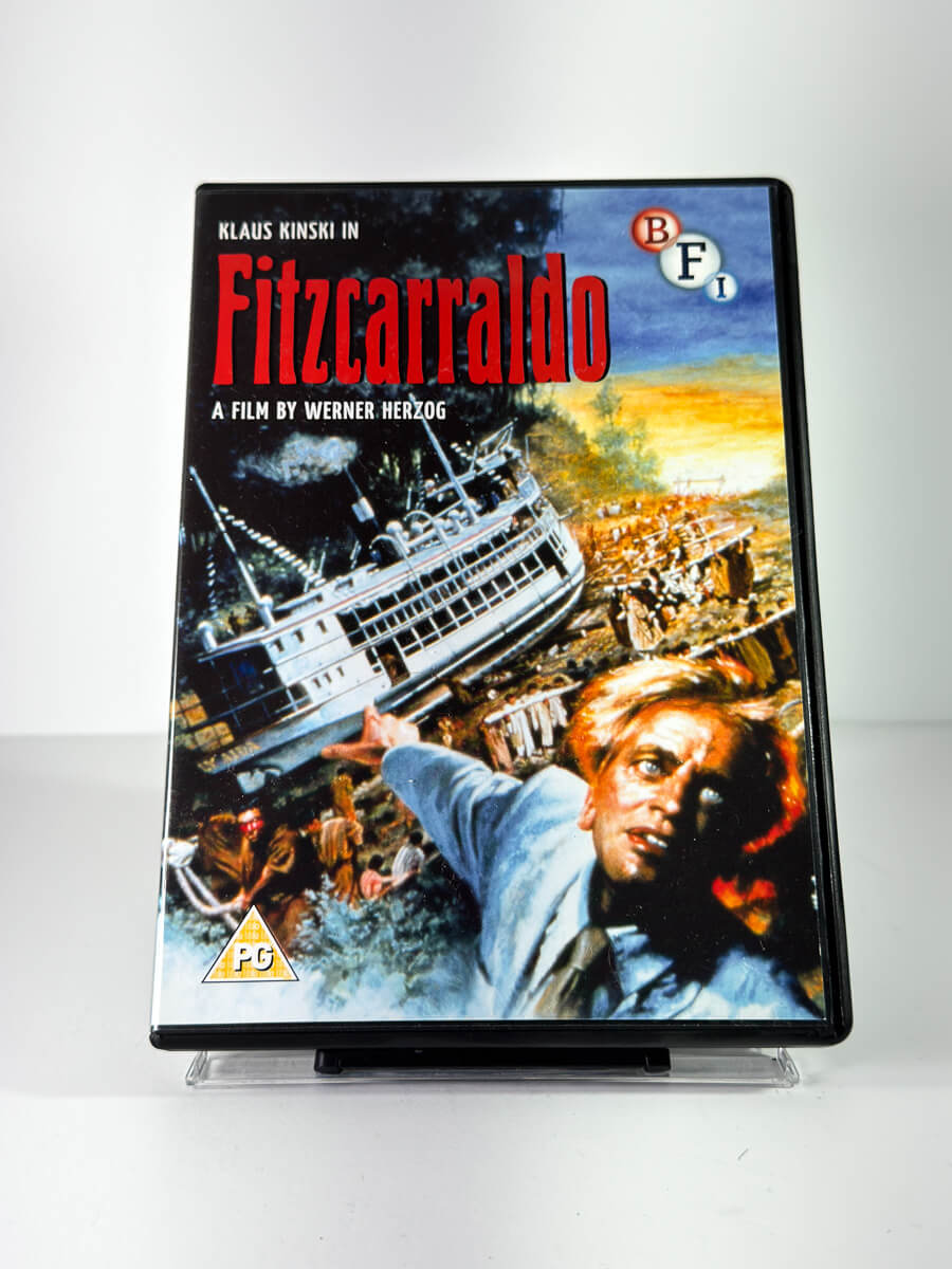 Forside av cover til Fitzcarraldo på DVD