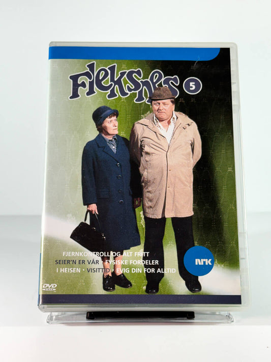 Forside av cover til Fleksnes 5, brukt DVD hos Brukbar Film