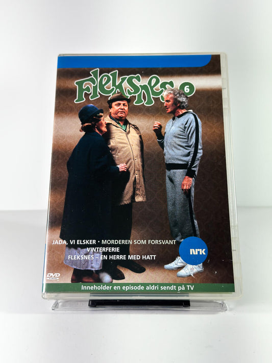 Forside av cover til Fleksnes 6 på DVD