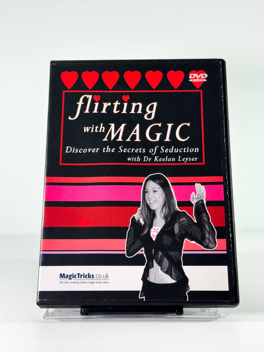 Forside av cover til Flirting with Magic, DVD-cover hos Brukbar Film