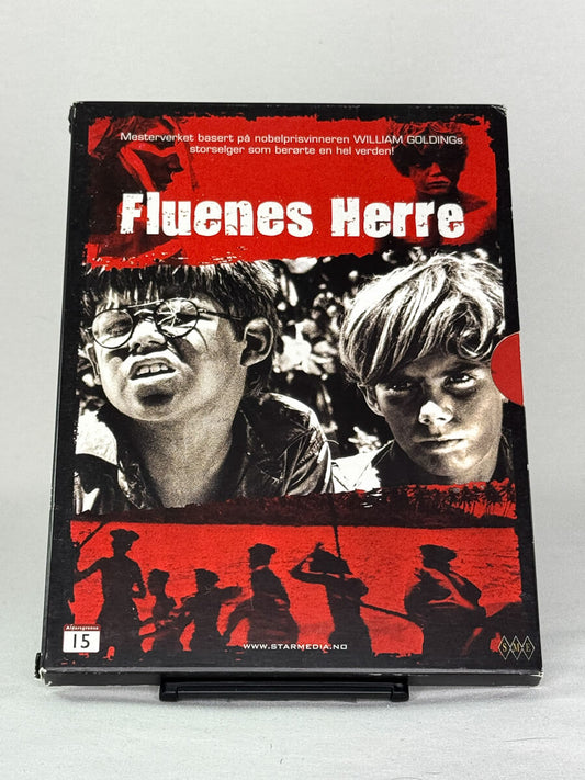 DVD-forside til filmen Fluenes Herre
Originalt cover brukt for produktbilde i nettbutikken Brukbar Film