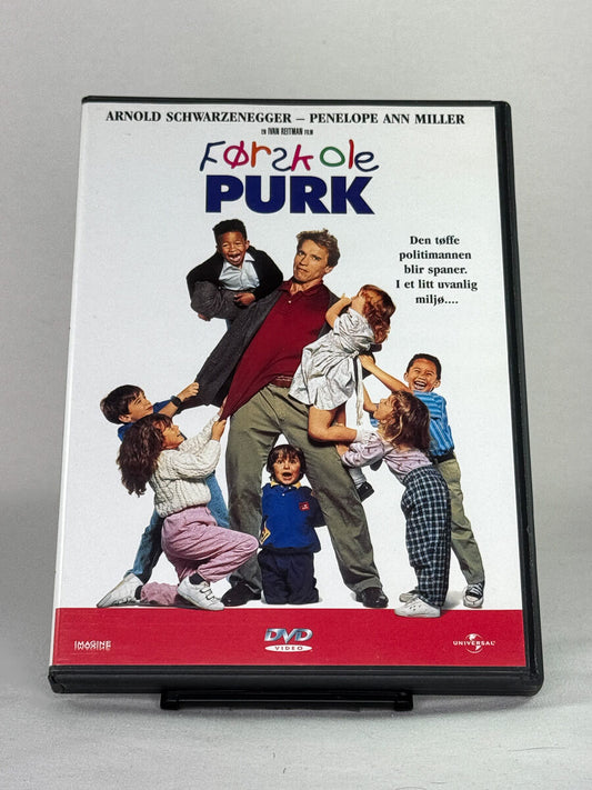 DVD-forside til filmen Førskolepurk
Originalt cover brukt for produktbilde i nettbutikken Brukbar Film