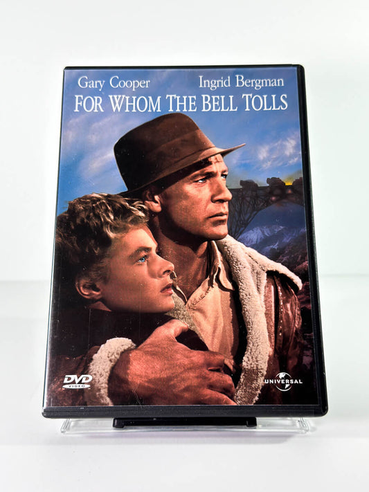 Forside av cover til For Whom the Bell Tolls, brukt DVD hos Brukbar Film