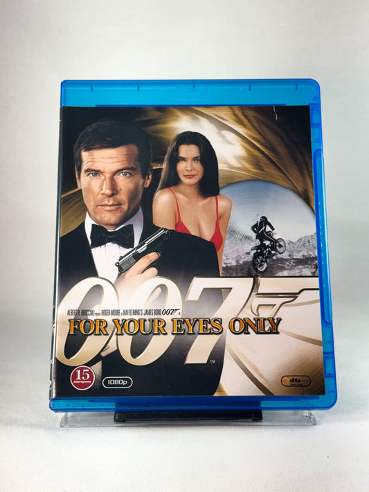 Forside av cover til For Your Eyes Only, bruktfilm hos nettbutikken Brukbar Film