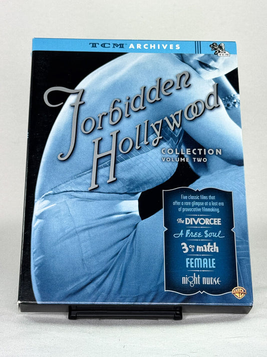 DVD-cover-forside til serien Forbidden Hollywood Collection Volume Two – Brukt DVD fra nettbutikken Brukbar Film