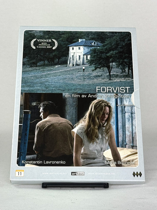 DVD-cover-forside til filmen Forvist – Brukt DVD fra nettbutikken Brukbar Film