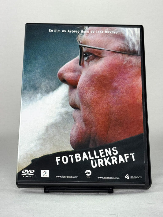 DVD-forside til filmen Fotballens urkraft
Originalt cover brukt for produktbilde i nettbutikken Brukbar Film