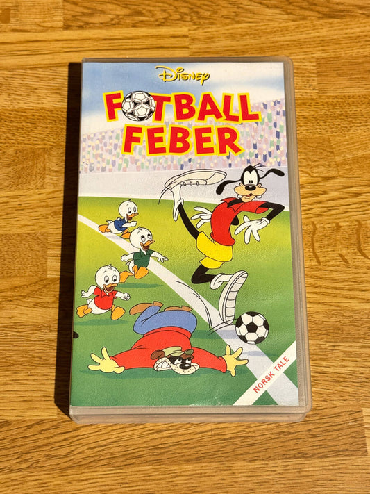 Forside av cover til Fotballfeber på VHS
