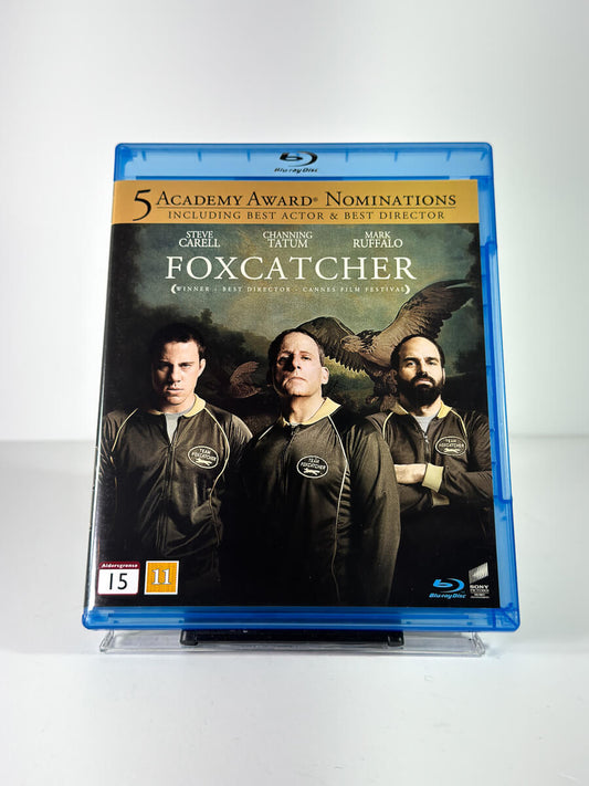 Forside av cover til Foxcatcher på Blu-ray