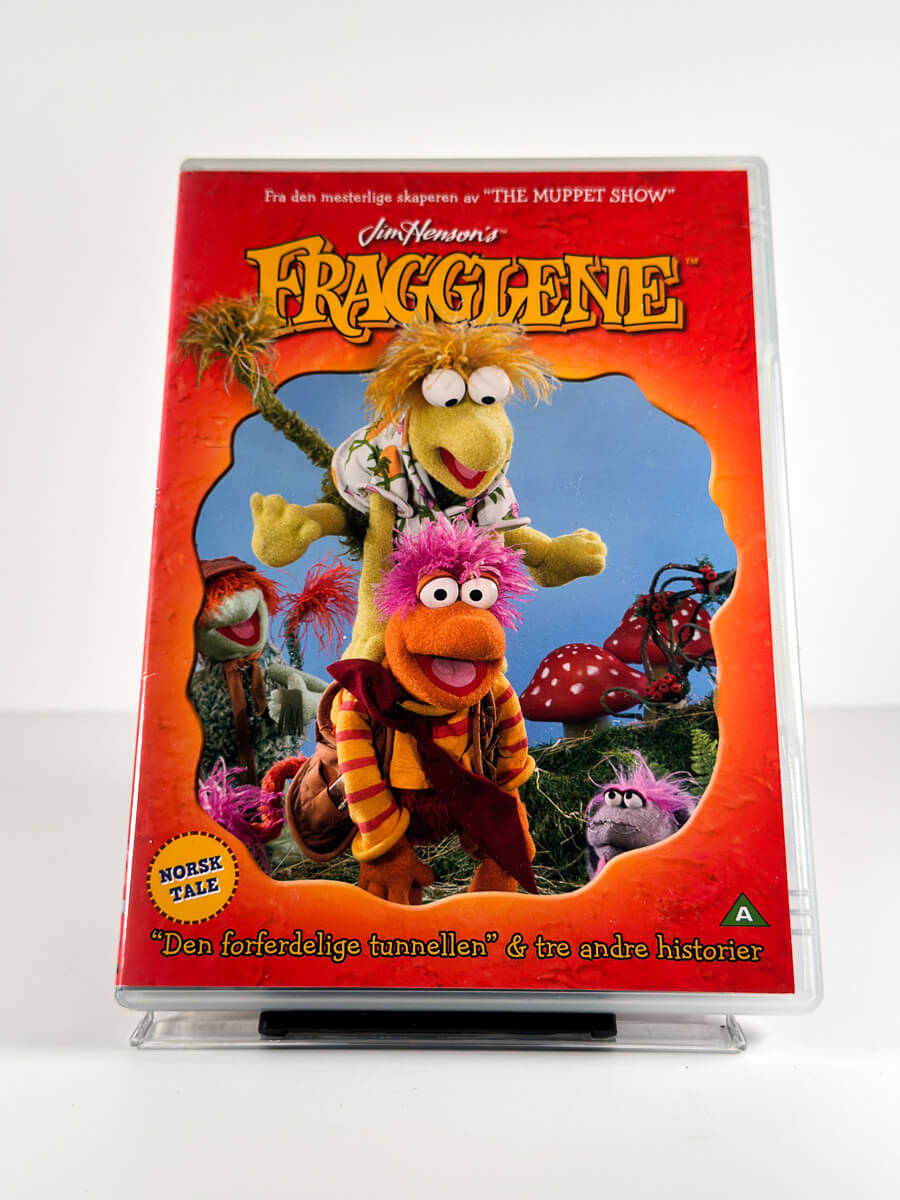 Forside av cover til Fragglene – Den forferdelige tunnelen & tre andre historier på DVD