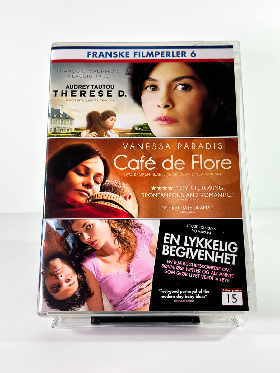 Forside av cover til Franske filmperler 6, bruktfilm hos nettbutikken Brukbar Film