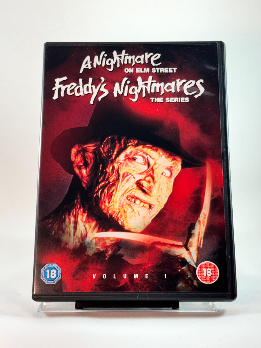 Forside av cover til Freddy’s Nightmares – Volume 1, brukt DVD hos Brukbar Film