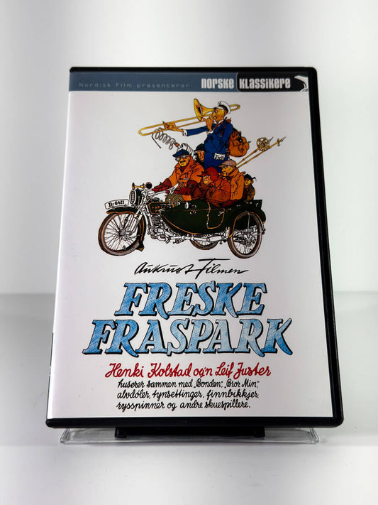 Forside av cover til Freske fraspark på DVD