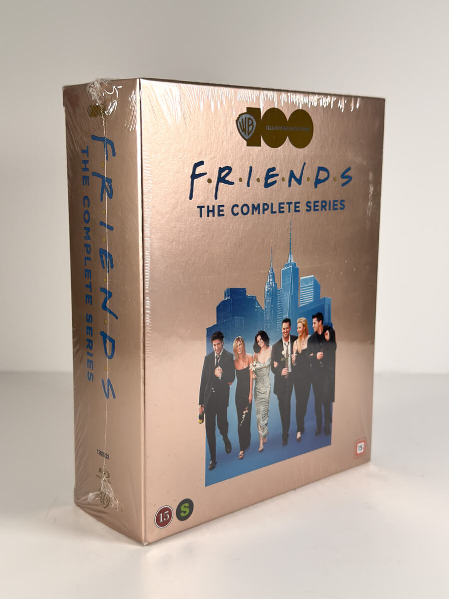 Forside av cover til Friends – The Complete Series på Blu-ray
