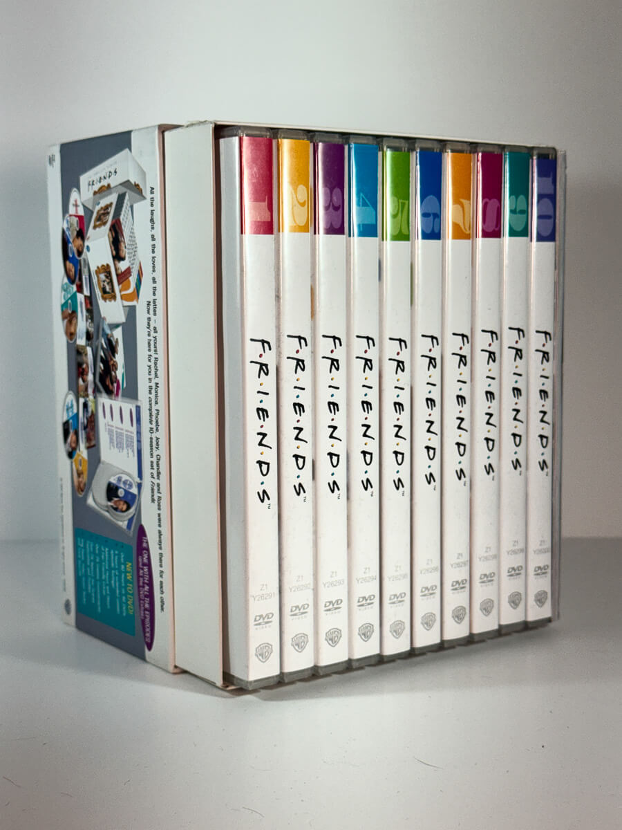 Friends – The Complete Series, brukt DVD samleboks hos Brukbar Film 