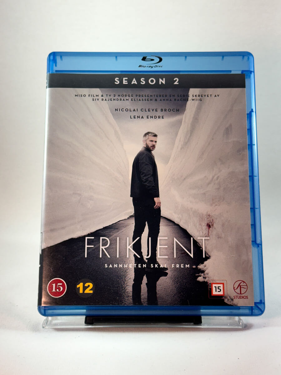 Forside av cover til Frikjent – Sesong 2, brukt Blu-ray hos Brukbar Film