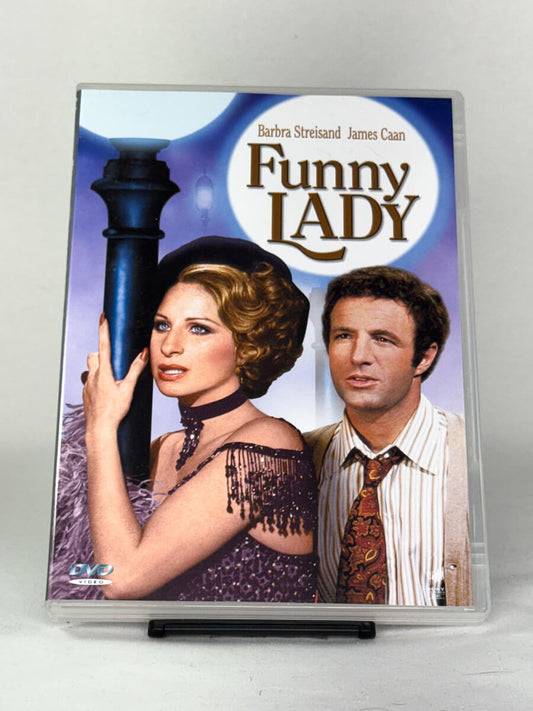 Brukt DVD-film Funny Lady – forside av originalt filmcover, kjøp brukte musikaler og klassiske filmer på DVD og Blu-ray hos Brukbar Film