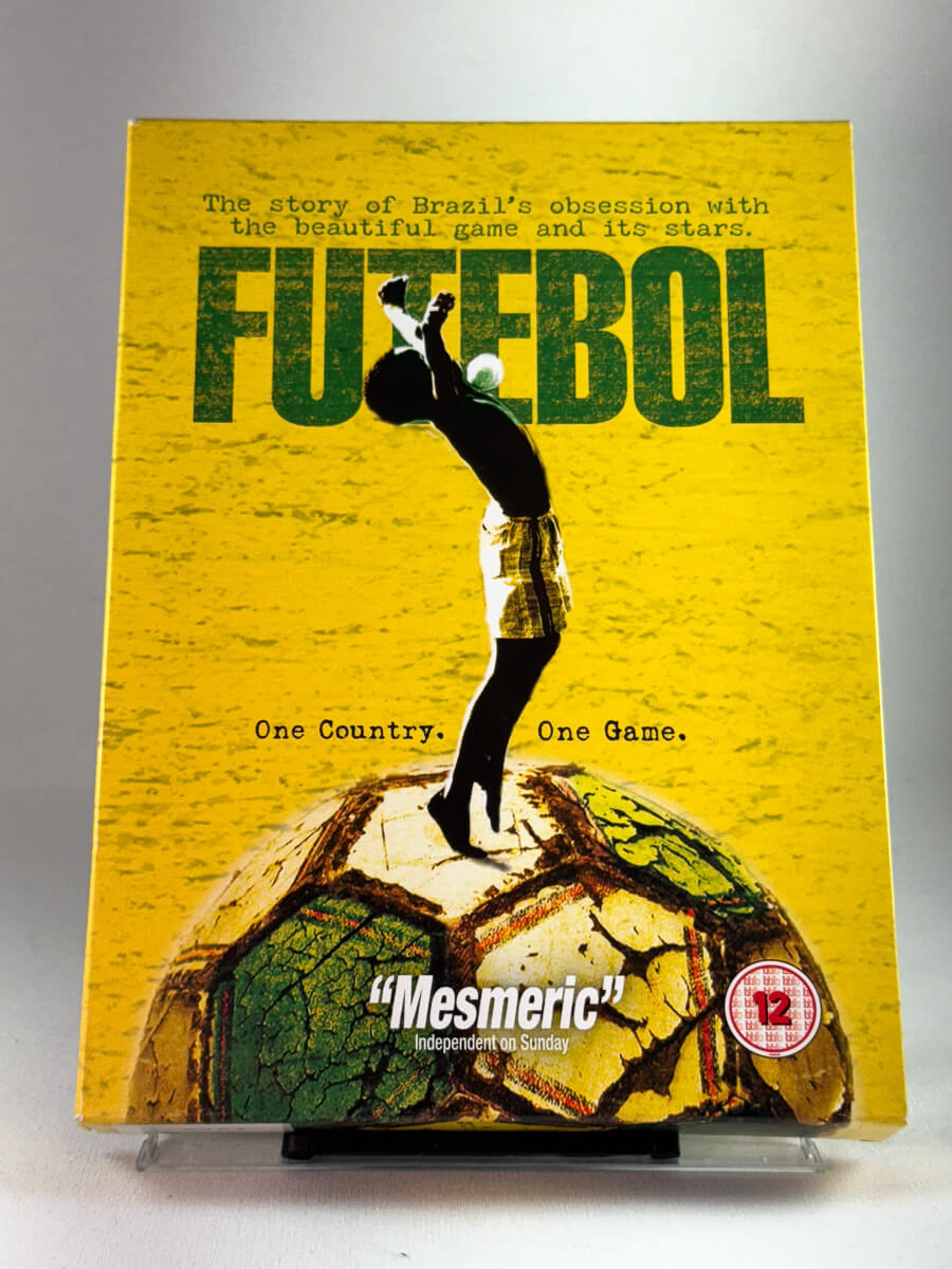 Forside av cover til Futebol, brukt original DVD hos Brukbar Film