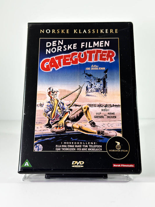 Forside av cover til Gategutter på DVD