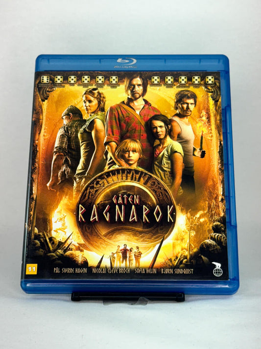 Forside av Blu-ray-cover til filmen Gåten Ragnarok – brukt Blu-ray film tilgjengelig hos Brukbar Film