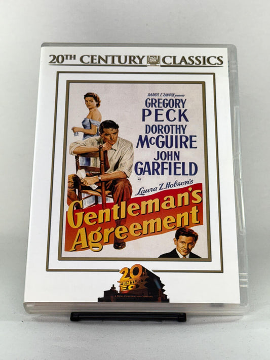 Brukt DVD-film Gentleman’s Agreement – forside av klassisk filmcover, kjøp brukte filmer og samlerutgaver på DVD hos Brukbar Film