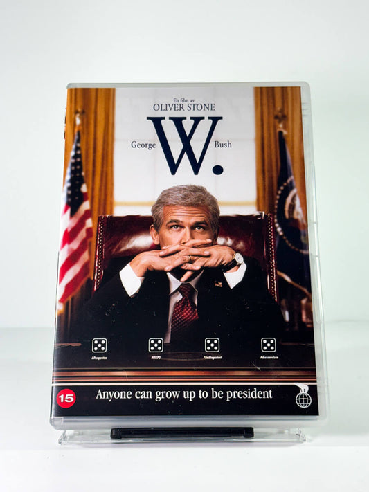 Forside av cover til George W. Bush, bruktfilm på DVD hos Brukbar Film