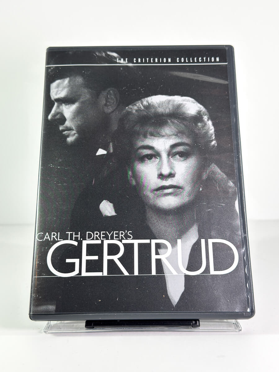 Forside av cover til Gertrud, brukt DVD hos Brukbar Film